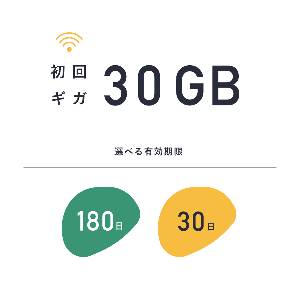 サクッとWi-Fi | 本体+ギガ初回30GB付