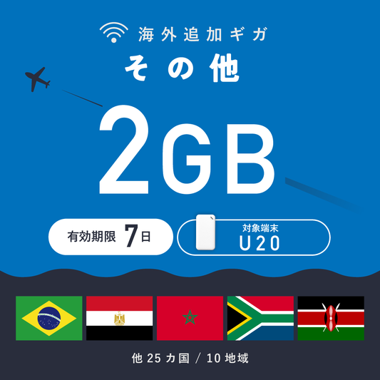 その他 2GB（7日間）ギガチャージ